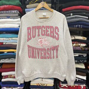Rutgers Scarlet Knights Football Sweatshirt Retro Rutgers University Shirt tee